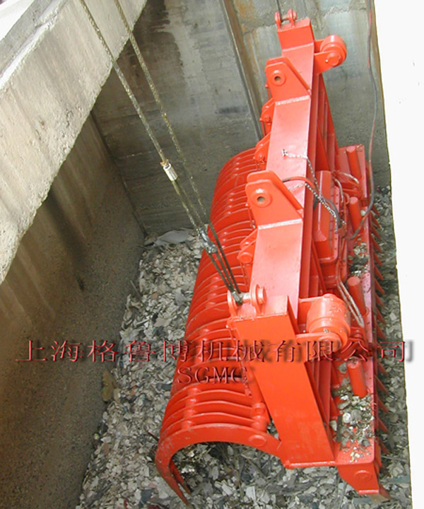 國內最先進的電動液壓清污抓斗 DYQ系列