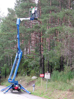 意大利bluelift16米蜘蛛式高空車