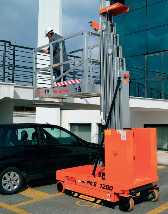 意大利faraone9.2米單桅桿升降平臺