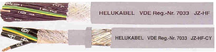 機械手電纜 JZ-HF TRONIC-CY高柔電纜 JZ-HF-CY SUPERTRONIC-C-PVC