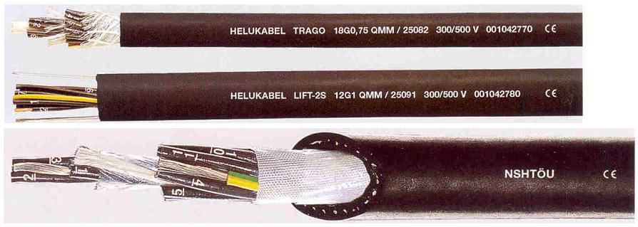 電梯、卷揚機專用控制電纜、卷筒電纜 抗拉電纜 Trago/Lift-2S/NSHTOU