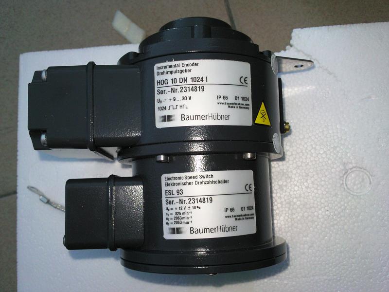 BAUMER HUBNER測速發(fā)電機+超速開關(guān) HOG 10 DN 1024 I+ESL 93