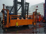 空箱堆高機(jī)伸縮排架