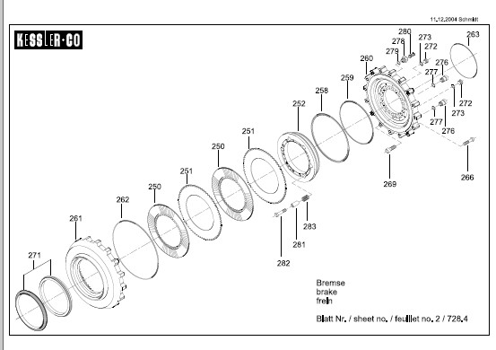 供應(yīng)Kessler (凱斯勒) 驅(qū)動橋 鋼片、磨片