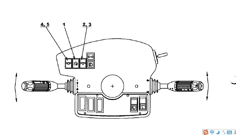 KalmarFantuzzi 換擋手柄
