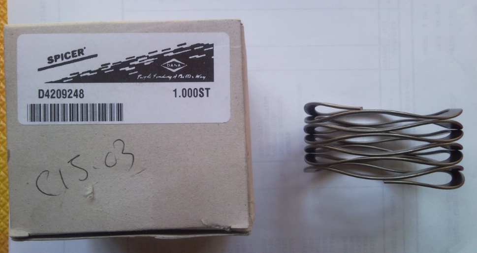 供應：Dana- Clark變速箱用檔位用回位彈簧