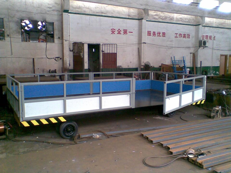 平板車貨運車、平板車、全掛車、全掛平板拖車、廠內(nèi)運輸車 PC