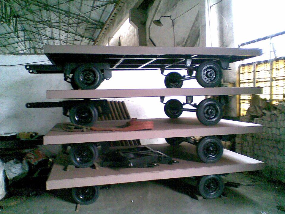 平板車貨運車、平板車、全掛車、全掛平板拖車、廠內(nèi)運輸車 PC