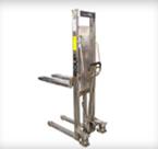 不銹鋼手動(dòng)液壓堆高車