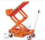 可傾斜式電動升降平臺車