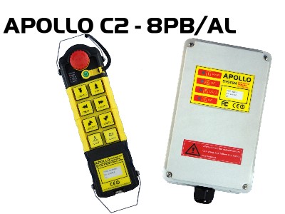 起重機(jī)用遙控器 臺(tái)灣APOLLO C2-8PB/AL C2-8PB/AL