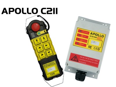 供應(yīng)吊車用工業(yè)遙控器 臺(tái)灣進(jìn)口APOLLO C211 C211