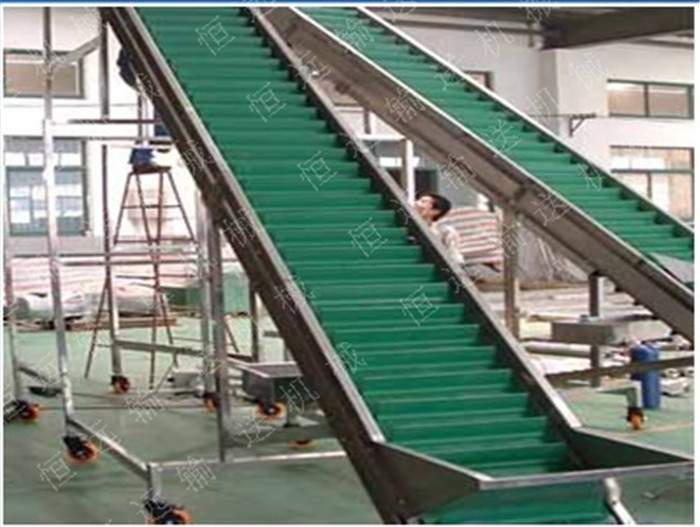 斜坡皮帶皮帶線，爬坡皮帶機(jī)，電子裝配線，湖州恒遠(yuǎn)輸送機(jī)械設(shè)備廠 HY-14