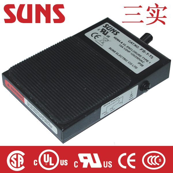 FS-1-15 薄型腳踏開關 FS-1-15