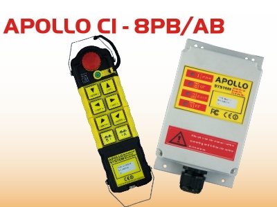 APOLLO C1-8PB/AB工業(yè)無(wú)線遙控器 C1-8PB